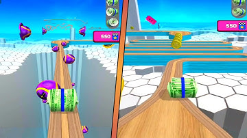 Going Balls - Speedrun Gameplay Level 791-794 (iOS, Android)