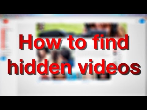 Video: How To View Hidden Video