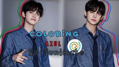 Coloring azul en FUNIMATE #1