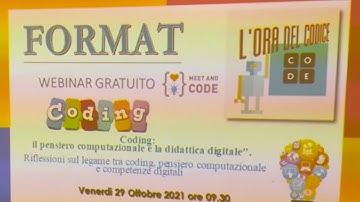 “Coding: il pensiero computazionale e la didattica digitale”