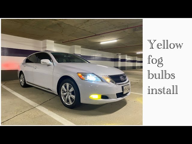 WOLFX GS430 GS460 Front Bumper Lights WOLFX Fog Lights Pair For 2006-2011 Lexus GS 300 350 430 450H 460 – Direct Fit, Halogen, DOT/SAE, Free Shipping Fog & Driving Lights For Lexus IS250