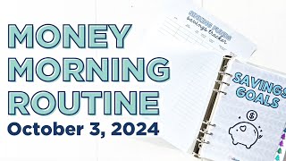 Money Morning Routine | A Savings Plan for 2025