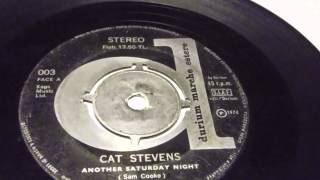 CAT STEVENS TURKISH PRINT PLAK VINYL RECORD 7"