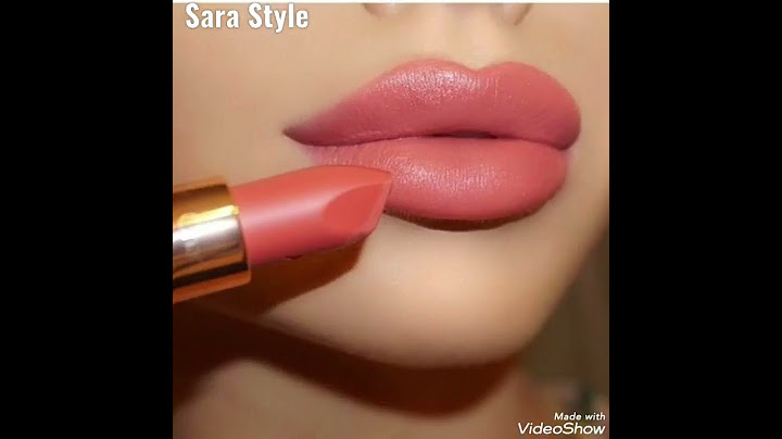 اجمل درجات الوان احمر الشفاه 😍💄
