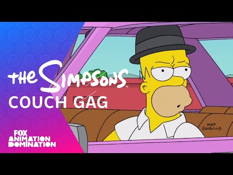 Breaking Bad Couch Gag | Season 24 Ep. 17 | The Simpsons