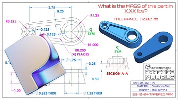 TTT 23-10-04 Tapered Arm - Practice Model with Plasticity