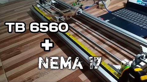 Linear Motion Slider Arduino, TB6560 dan Nema 17