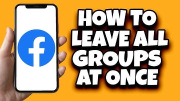 How To Leave All Facebook Group One Click (Quick Tutorial)
