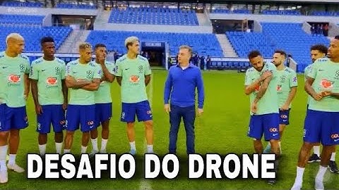 NEYMAR E SELEÇÃO NO DESAFIO DO DRONE COMPLETO