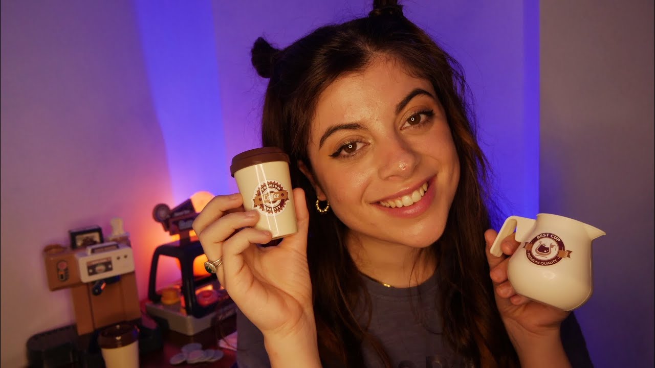 UNA CAFFETTERIA RILASSANTE ☕️🌙 (cafè roleplay) ASMR ITA