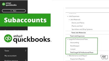 Subaccounts in QuickBooks Online - What Are They and How to Create Them