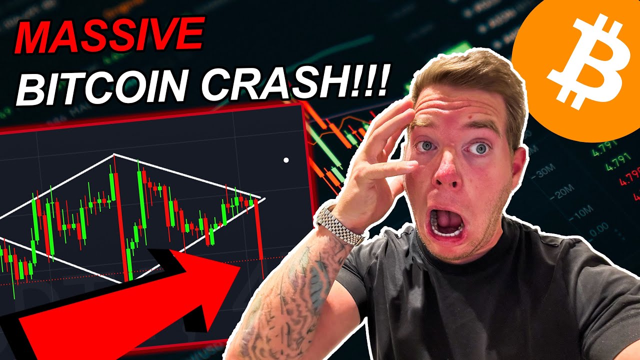 MASSIVE BITCOIN CRASH!!!! THIS IS HOW IM GOING TO PLAY THIS!!!! - YouTube