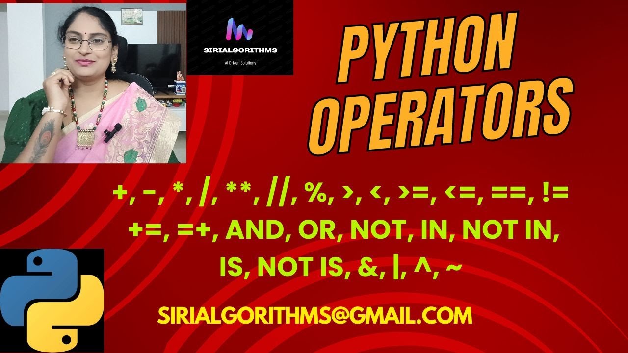 50. Python Operators - YouTube