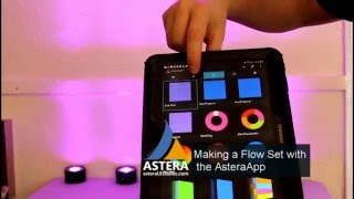 Astera  - Making a Flow Set with the AsteraApp