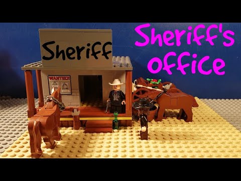 lego ideas sheriff's office