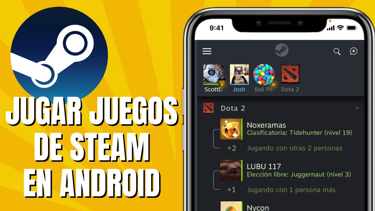Cómo JUGAR Juegos De STEAM En Android - YouTube