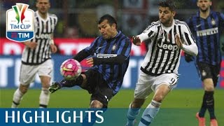 Inter -Juventus - 3 - 0 - (3-5 d.c.r) - Highlights - Semifinale - TIM Cup 2015\/16