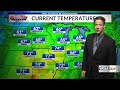 Ian: "Rain and some heavier downpours coming up tonight"