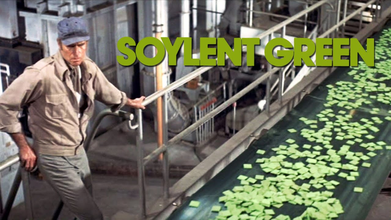Soylent green 1973 classic cult scifi trailer with charlton heston