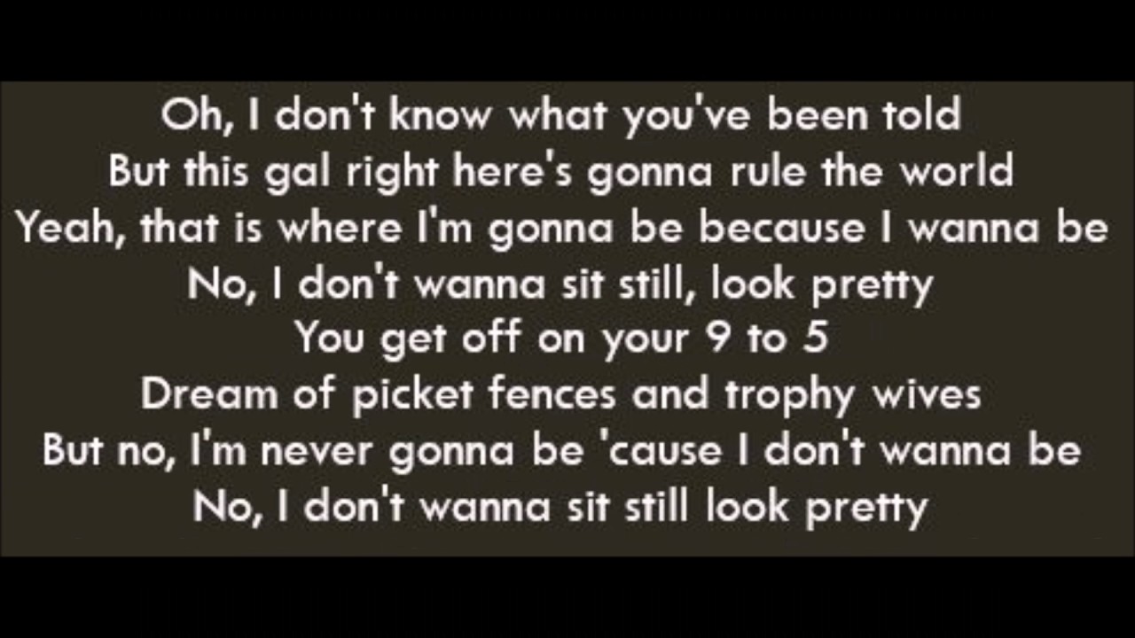 Daya Sit Still Look Pretty (Lyrics) YouTube