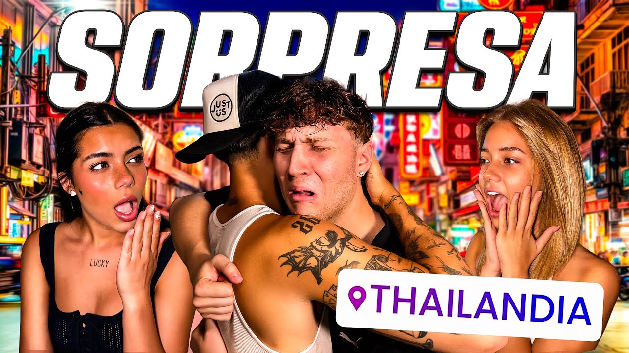 SORPRENDO I MIEI AMICI IN THAILANDIA!
