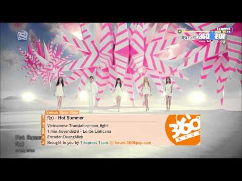 [Vietsub] Hot Summer (Japanese Ver) - F(x)