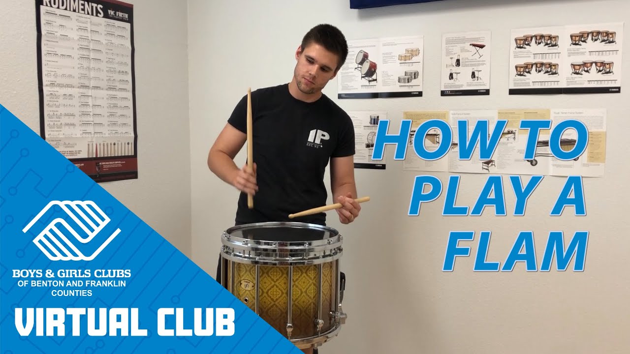 How To Play A Flam - YouTube