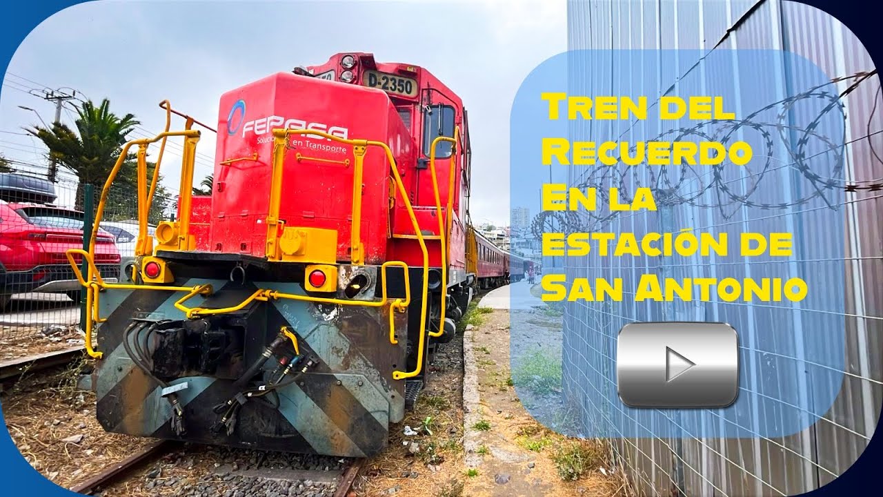 Tren del Recuerdo en la estación de San Antonio (MaxyTrenes).
