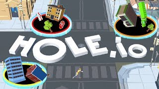 Sono un BUCO NERO e DIVORO LA CITTA! | Hole.io 3D ITA