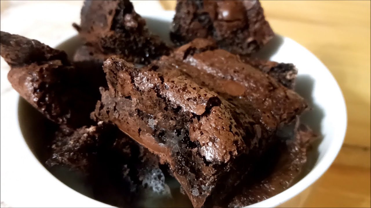 Brownie Recipe Tiktok Copy And Paste Tik Tok sensation - 3 Ingredient Brownie - Gluten free - YouTube