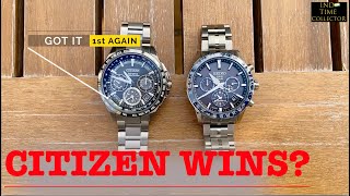 Seiko Astron 5X53 против Citizen Satellite Wave F900: какие часы быстрее?