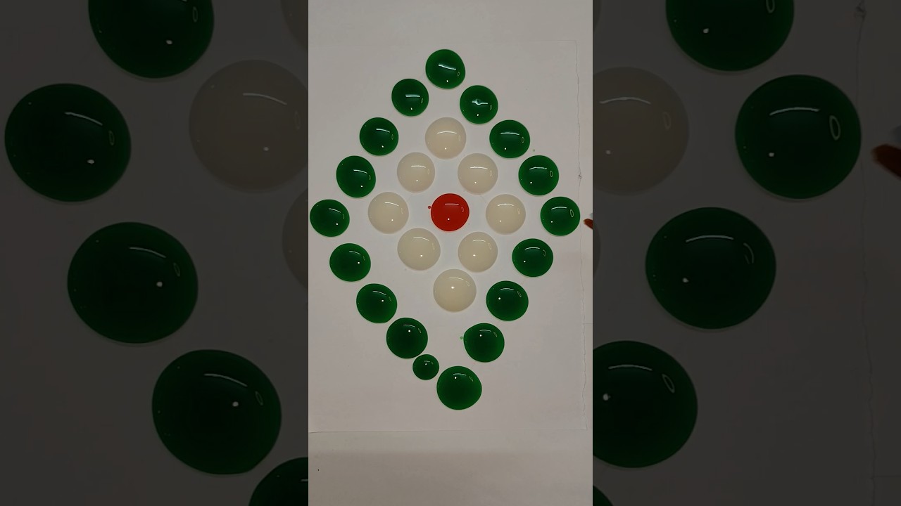🟢⚪🔴#colours #shortsvideo #satisfyingasmr