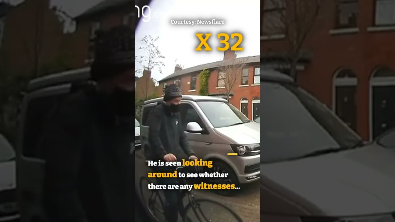 Brazen Thief Caught On Camera Stealing Bike In Broad Daylight
