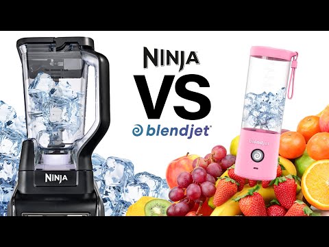 Ninja Blast vs BlendJet 2 Cordless Portable Smoothie Blender