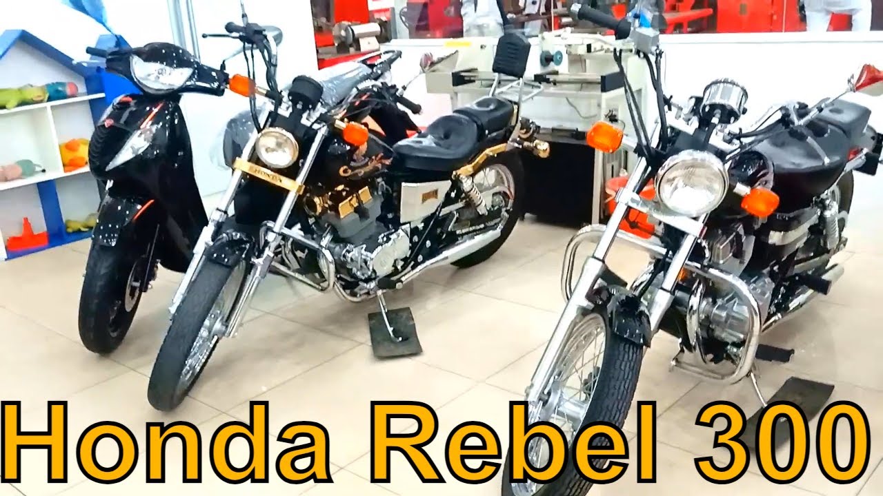 Khám phá Xe Honda Rebel 300 2019 - môtô nhập Thái giá 125 triệu tại ...