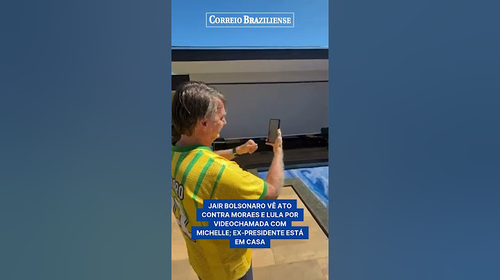 BOLSONARO VÊ ATO CONTRA MORAES E LULA POR VIDEOCHAMADA COM MICHELLE; EX-PRESIDENTE ESTÁ EM CASA
