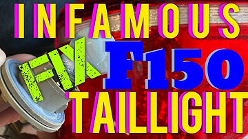 How To Fix The Infamous Ford Tail Light And Why It Happens. Ford Knows It