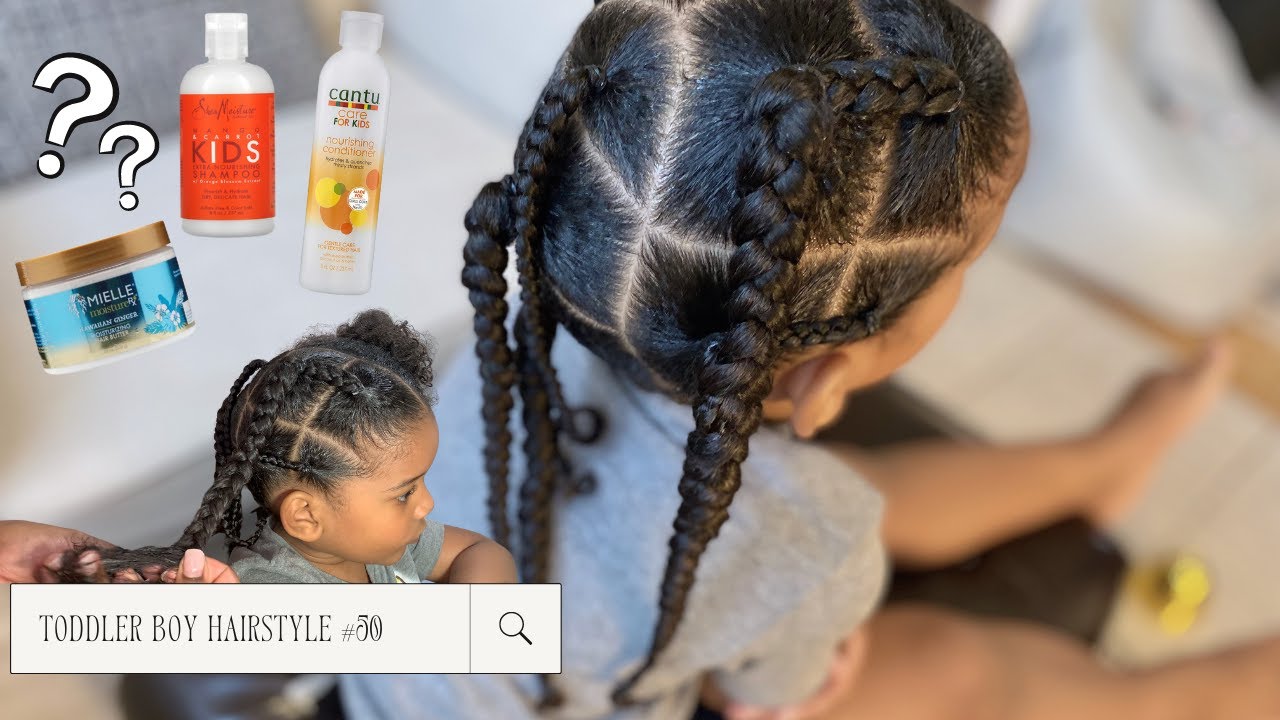 Pinterest | Braids for boys, Boy braids hairstyles, Toddler hairstyles boy