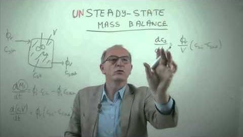 TP101x 2015 1.2 Unsteady state mass balance