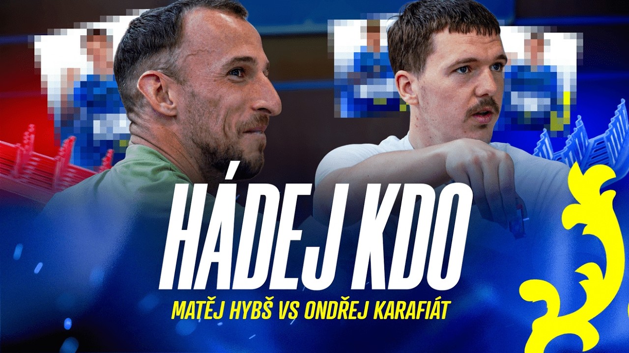 HÁDEJ KDO? #3 | Hybš vs Kárafiát | Hoši, tak jestli Venda hrál někdy fotbal.