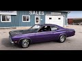 SOLD - 1971 Plymouth Duster 340 4 Speed for sale at Pentastic Motors