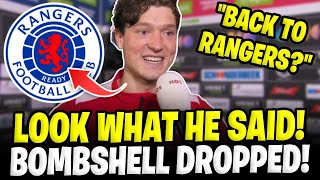 BREAKING NEWS: LOOK THIS! SAM LAMMERS DON'T WNT BACK? RANGERS FC NEWS!