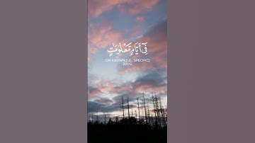 استغفر الله العظيم واتوب اليه. القارئ #ماهر_المعيقلي ،سورة الحج. #القرآن #quran #القرآن_الكريم