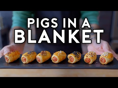 Binging with Babish Pigs in a Blanket from The Office