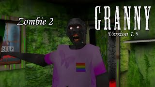 Granny 1.5 Zombie 2 Mod in Hard Mode