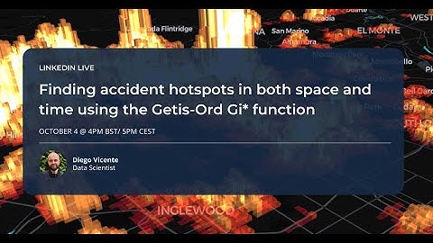 Finding accident hotspots in both space and time using the GETIS_ORD_SPACETIME_H3 function