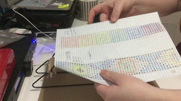 Setting Up Warp Threads on a Metal Bead Loom