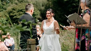 Too Excited to Wait: Groom Kisses Bride Before Cue!