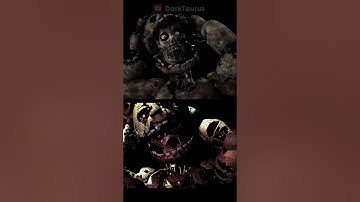 Springtrap OG vs. Plus rare scene comparison