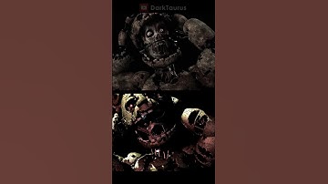 Springtrap OG vs. Plus rare scene comparison